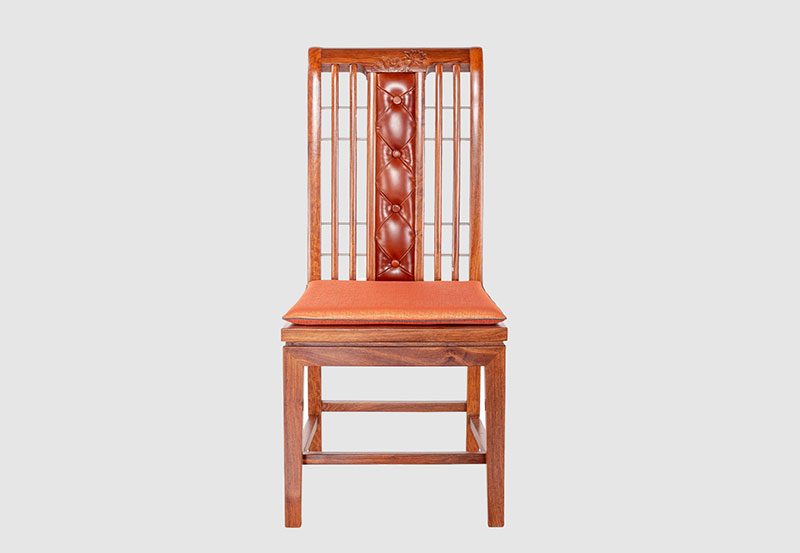 仙居芙蓉榭中式实木餐椅效果图
