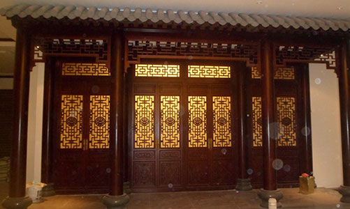 仙居传统仿古门窗浮雕技术制作方法